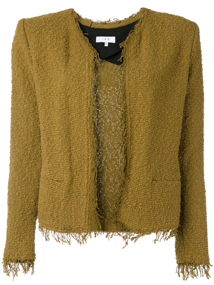Iro Boucleé Jacket - Green
