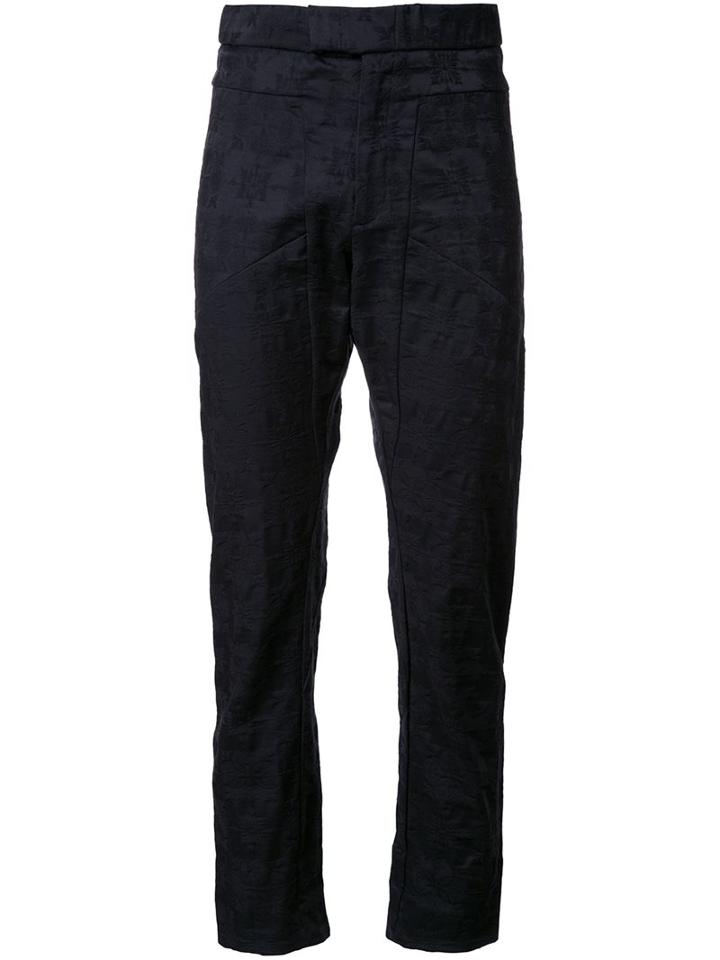 Assin Jacquard Tailored Trousers