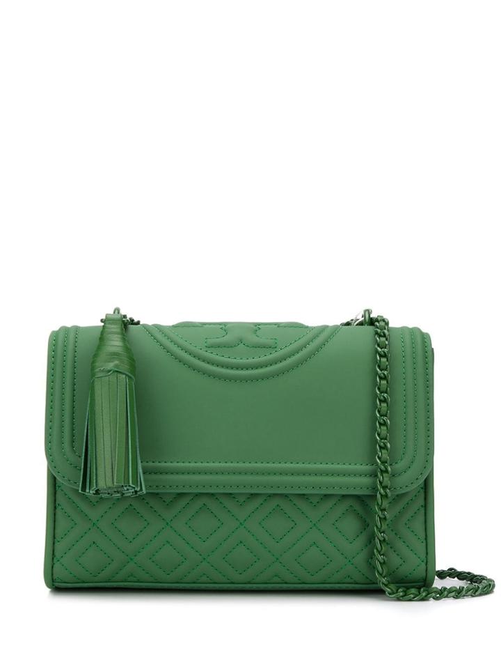 Tory Burch Fleming Shoulder Bag - Green