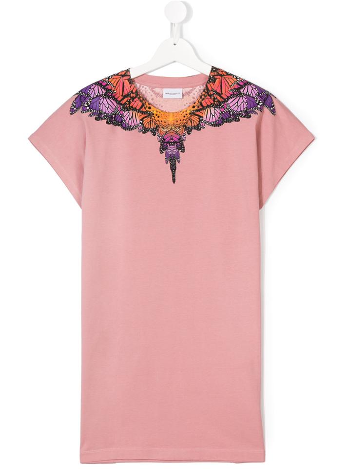 Marcelo Burlon County Of Milan Kids Dayunia T-shirt - Pink & Purple