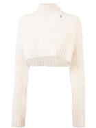 Dion Lee Aviation Oversized Chunky Sweater - Nude & Neutrals