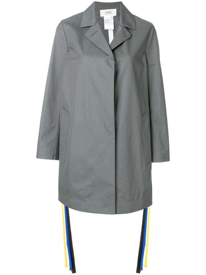 Ports 1961 Single Breasted Casual Jacket - Grey