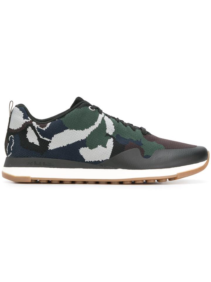 Ps By Paul Smith Rappid Camouflage Sneakers - Multicolour