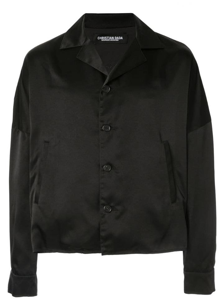 Christian Dada Oversized Vietnam Jacket - Black