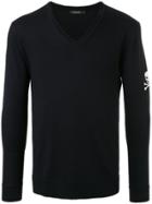 Loveless Classic Fitted Knitted Top - Black