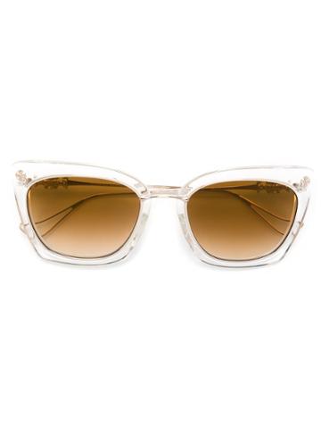 Chrome Hearts 'betty Lou Ii' Sunglasses - Metallic
