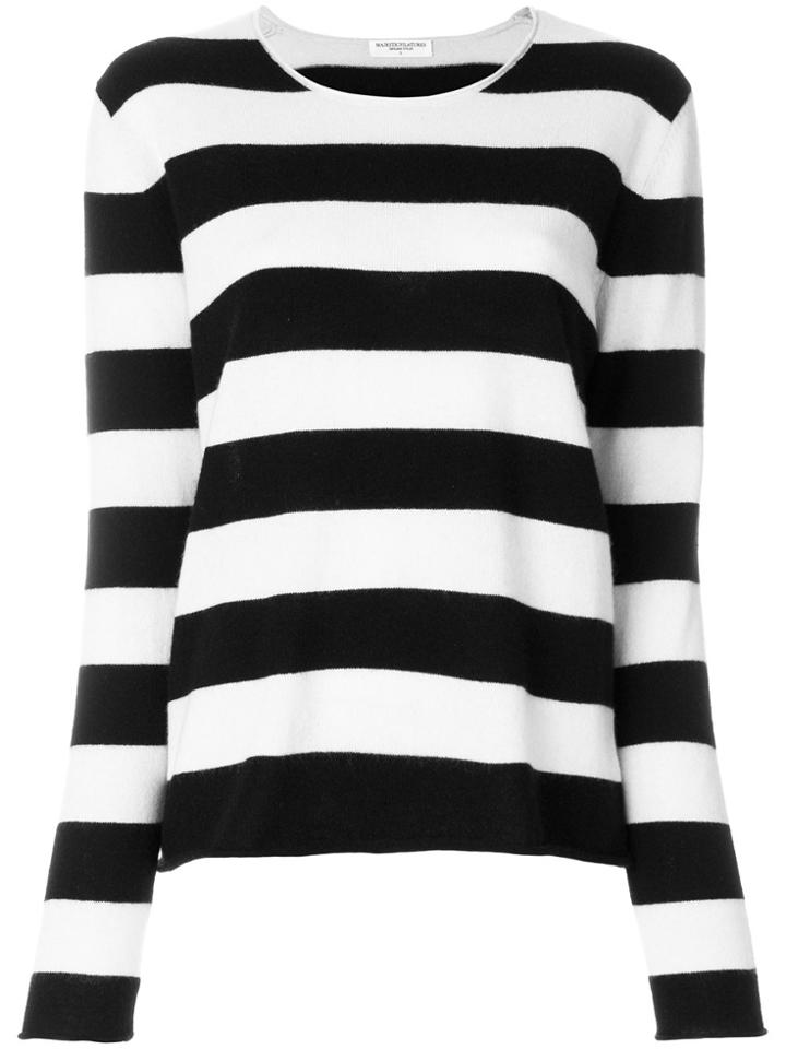Majestic Filatures Striped Jumper - Multicolour