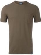 Drumohr Chest Pocket T-shirt, Men's, Size: 54, Brown, Cotton
