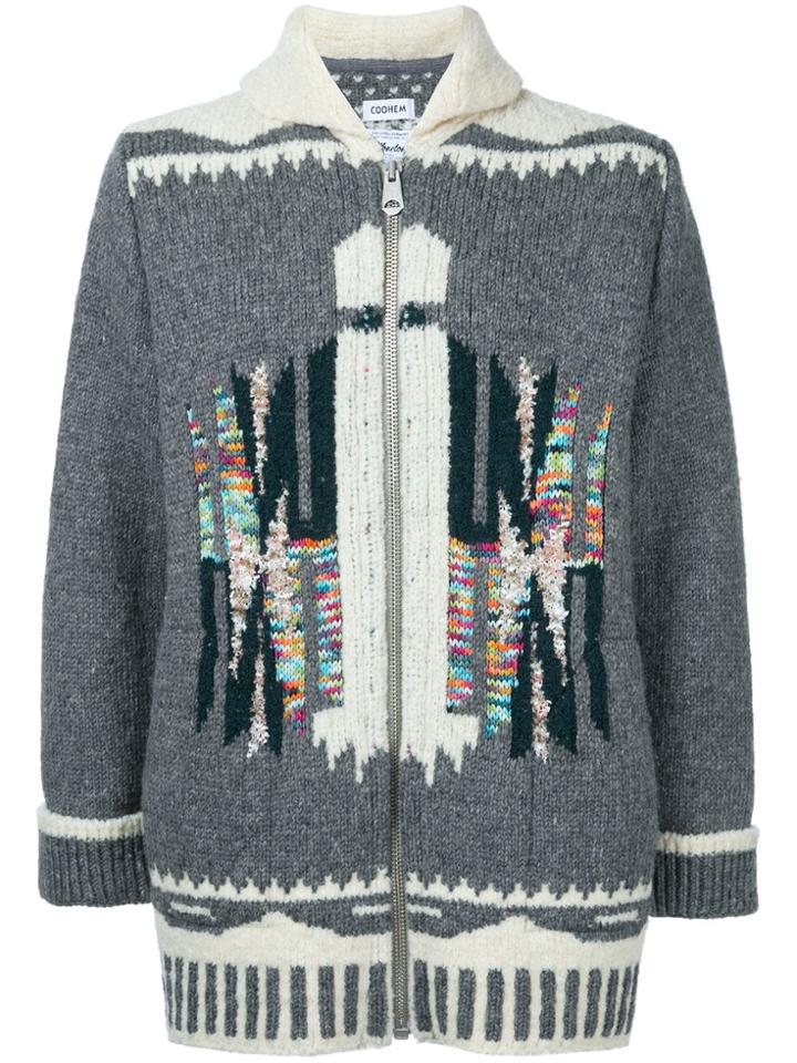 Coohem Canadian Knit Cardigan - Grey