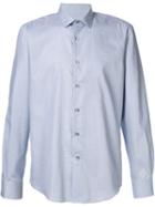 Lanvin Checked Shirt, Men's, Size: 39, Blue, Cotton