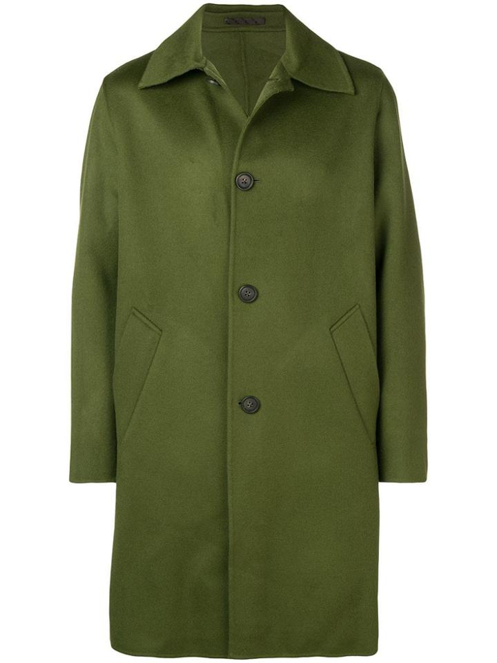 Acne Studios Relaxed Fit Car Coat - Green