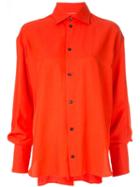 Maticevski Oversized Classic Shirt - Red