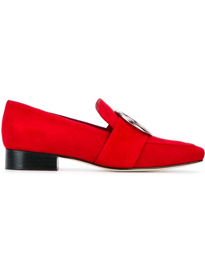 Dorateymur Red Suede Harput Loafers