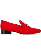 Dorateymur Red Suede Harput Loafers