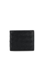 Bottega Veneta Intrecciato Weave Billfold Wallet - Black