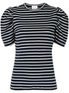 Alice Mccall Space Is The Place Striped T-shirt - Black