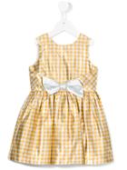 Hucklebones London - Gingham Lame Bodice Dress - Kids - Silk/lurex - 4 Yrs, Grey