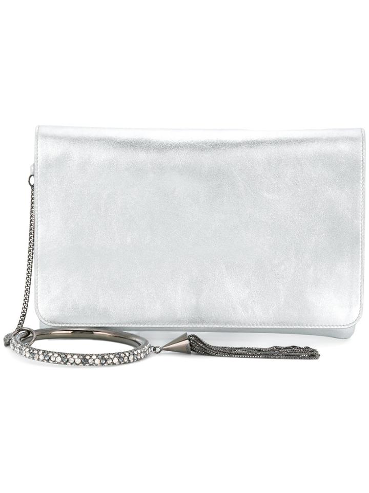Jimmy Choo Charley Clutch Bag - Metallic