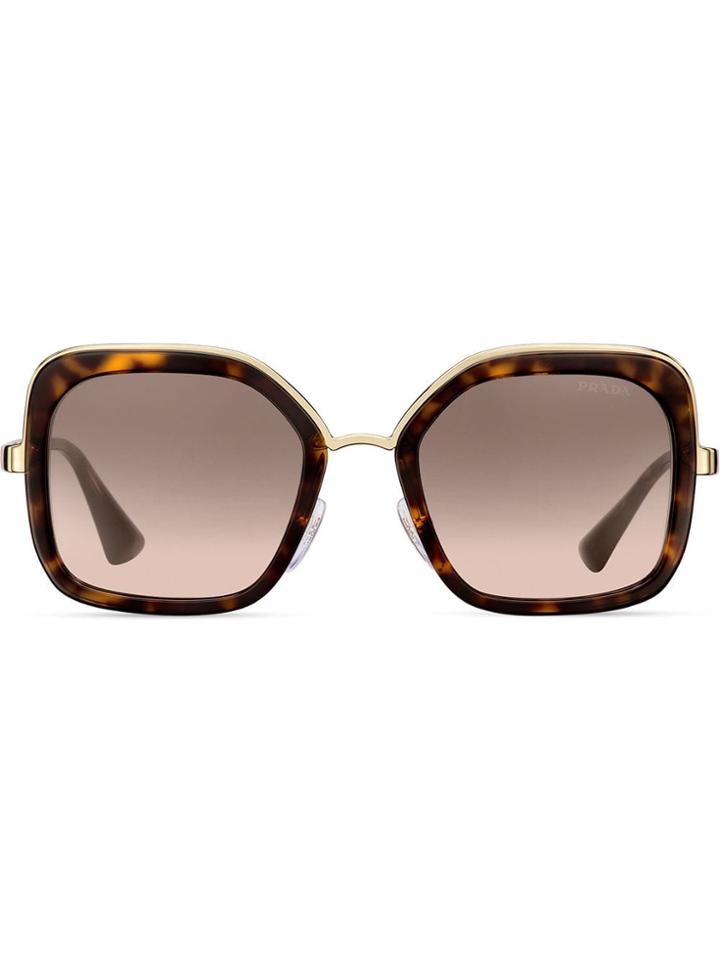 Prada Eyewear Cinéma Square-frame Sunglasses - Unavailable