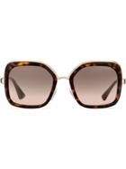 Prada Eyewear Cinéma Square-frame Sunglasses - Unavailable