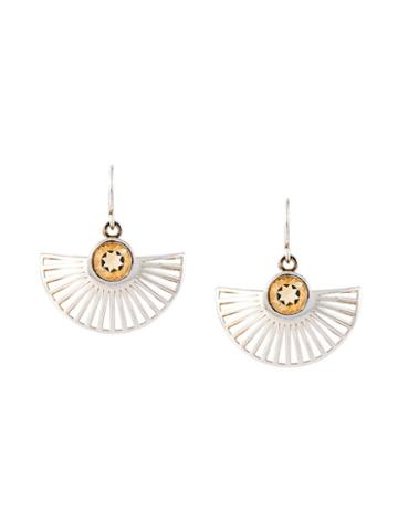 Vojd Studios 'fan' Earrings, Women's, Metallic