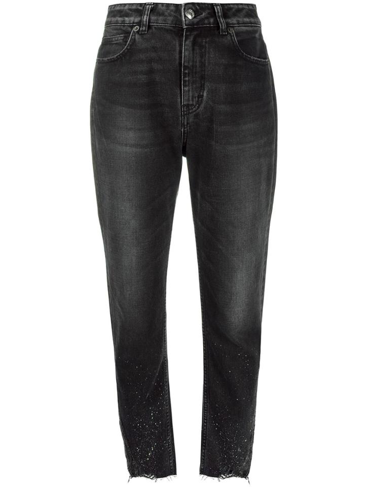 Iro Tapered Loose-fit Denim Jeans - Grey