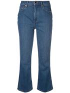 Khaite Cropped Denim Jeans - Blue