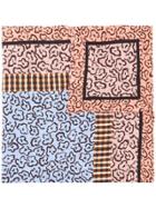 Christian Wijnants Amika Patchwork Scarf - Pink