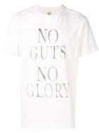 Kent & Curwen 'no Guts, No Glory' T-shirt - White