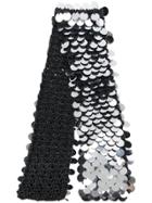 Faliero Sarti Paillette Scarf - Black