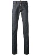 Dsquared2 - Slim Jeans - Men - Cotton/calf Leather/polyester/spandex/elastane - 44, Blue, Cotton/calf Leather/polyester/spandex/elastane