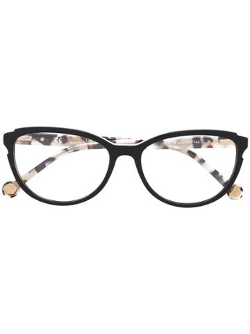Ch Carolina Herrera Cat-eye Glasses - Black