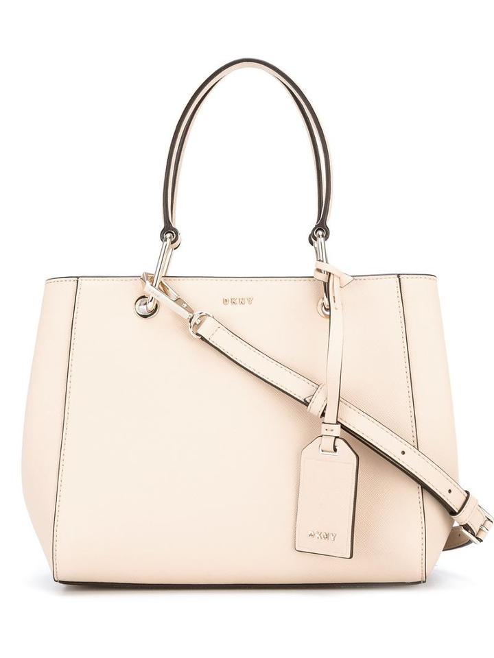 Donna Karan Mini Tote Bag, Women's, Nude/neutrals, Calf Leather