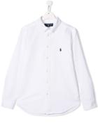 Ralph Lauren Kids Teen Button Down Shirt - White