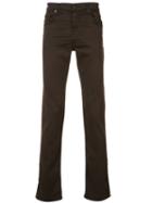 J Brand Slim-fit Jeans, Men's, Size: 32, Brown, Cotton/lyocell/polyester/spandex/elastane
