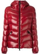 Moncler 'anthia' Padded Jacket, Women's, Size: 0, Red, Polyamide/feather Down