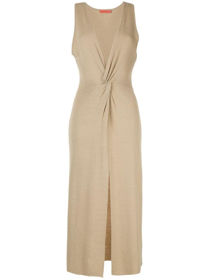 Manning Cartell Twisted Front Dress - Brown
