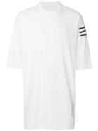 Rick Owens Drkshdw Printed Sleeve T-shirt - White