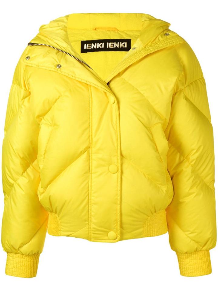 Ienki Ienki Dunlop Puffer Jacket - Yellow & Orange