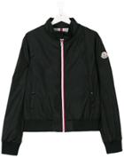 Moncler Kids Long Sleeve Zip Jacket - Black