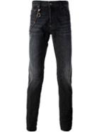 Dsquared2 'clement' Skinny Jeans, Men's, Size: 56, Black, Cotton/spandex/elastane