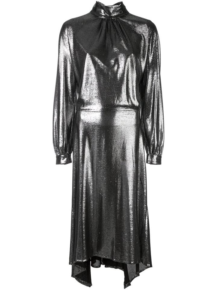 Golden Goose Deluxe Brand 'gabi' Dress, Women's, Size: Xs, Grey, Viscose/polyester