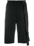 Oakley By Samuel Ross Strip Detail Bermuda Shorts - Black