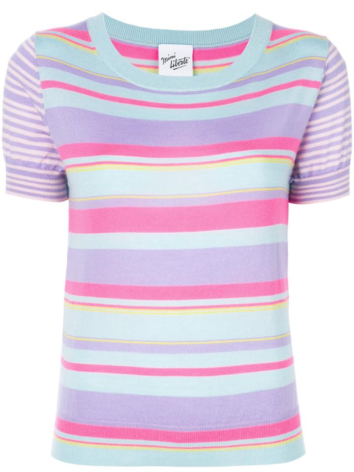 Michel Klein Striped Knit Jumper - Multicolour