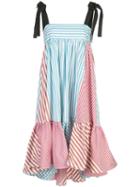 Silvia Tcherassi Multicoloured Swing Dress - Blue