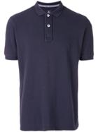 Eleventy Henley T-shirt - Pink & Purple