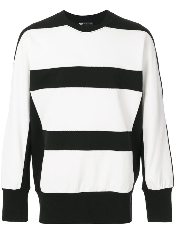 Y-3 Bold Striped Jumper - Black