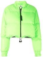 Bacon Bubble Neon Puffer Jacket - Green