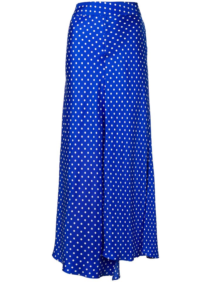 Natasha Zinko Polka Dot Skirt - Blue