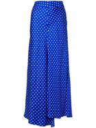Natasha Zinko Polka Dot Skirt - Blue
